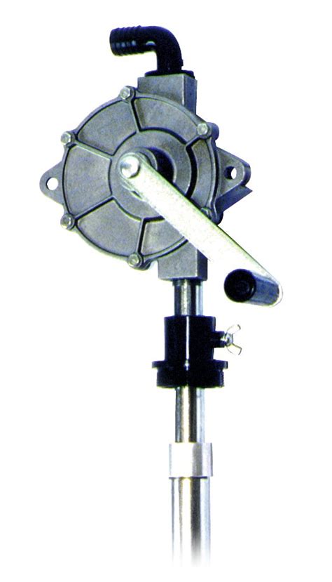 Pompe de transfert rotative pour fûts avec tube d aspiration