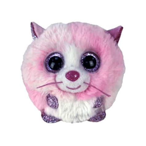 Peluche Puffies Tia Le Chat Cm Ty King Jouet Mini Peluches Ty