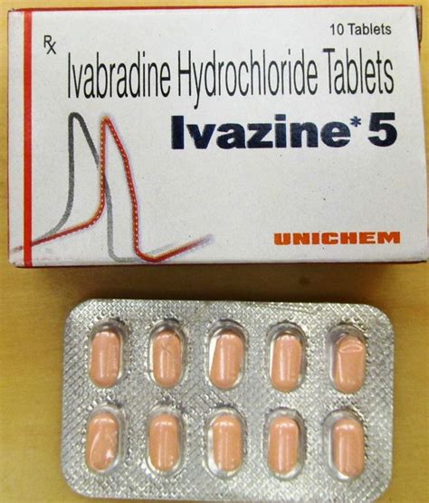 Ivabradine Hydrochloride Tablets Packaging Type Box Rs 70 Packet