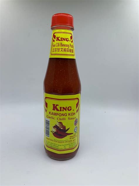 KAMPONG KOH GARLIC CHILI SAUCE 320G 蒜椒酱 Bak Lai Fish Ball Food Industries