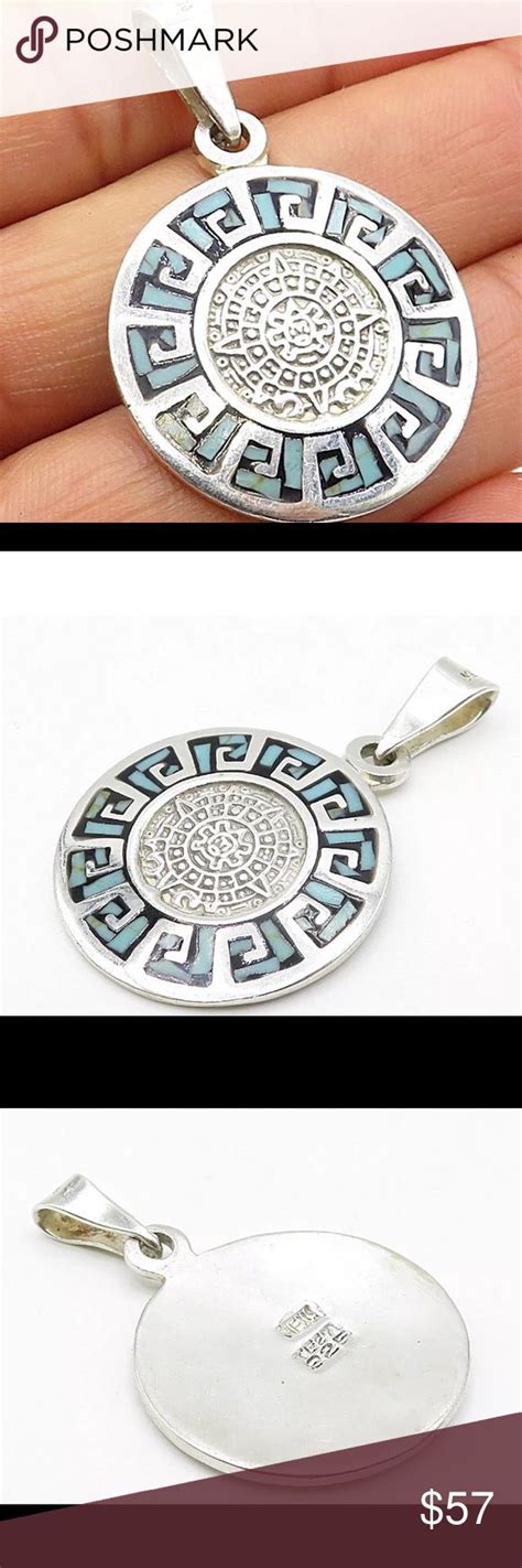 Mayan Calendar Necklace