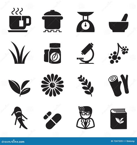 Herb Icon Set Stock Illustration Illustration Of Isolated 72473251