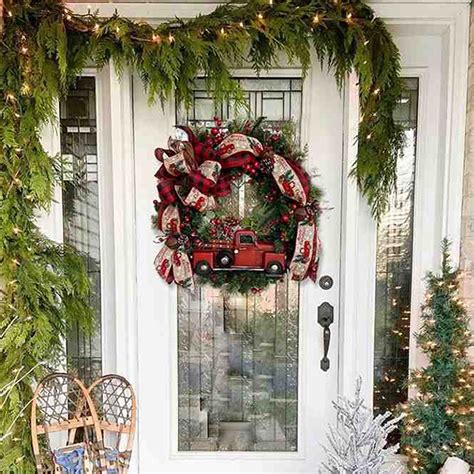 Red Truck Christmas Wreath – Bracebelden