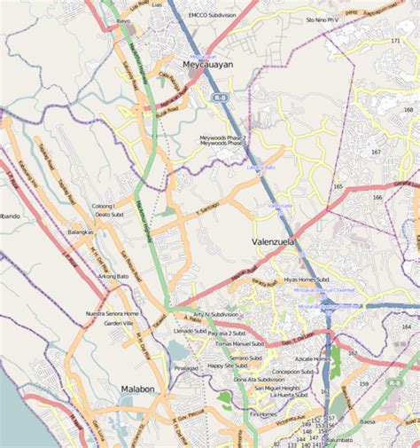 Valenzuela Map - Philippines