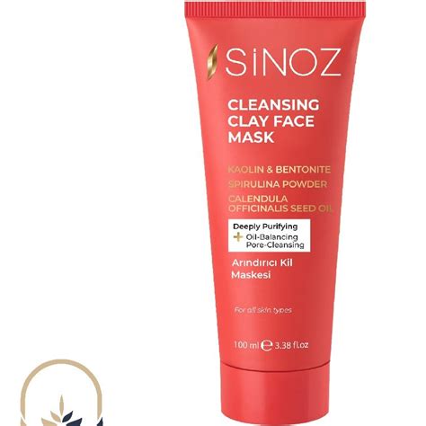 خرید و قیمت ماسک تمیزکننده صورت رسی سینوز Sinoz Cleansing Clay Face