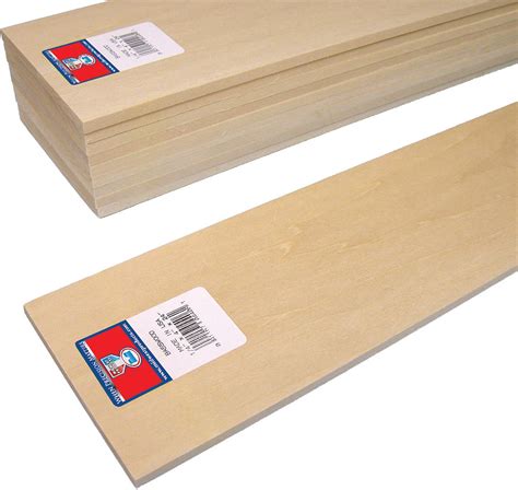 Basswood Sheet 24 1 4 X4 Michaels