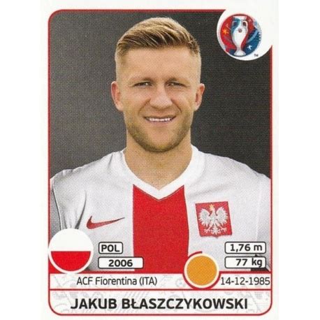 Buy Sticker Jakub Blaszczykowski Polska Panini Uefa Euro 2016 France