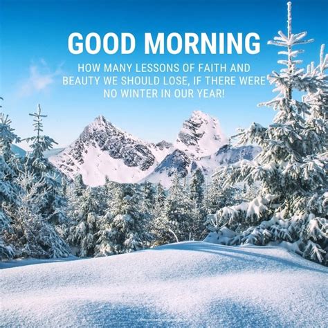 New Good Morning Winter Images With Quotes Artofit