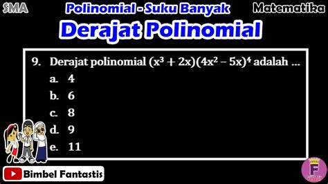 Derajat Polinomial Suku Banyak Seri Belajar No Uk