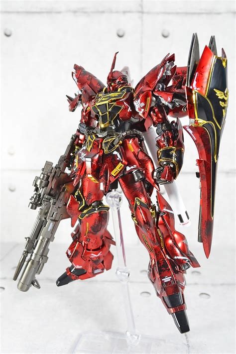 Rg シナンジュ メタリック塗装完成 Ins Hobby Room