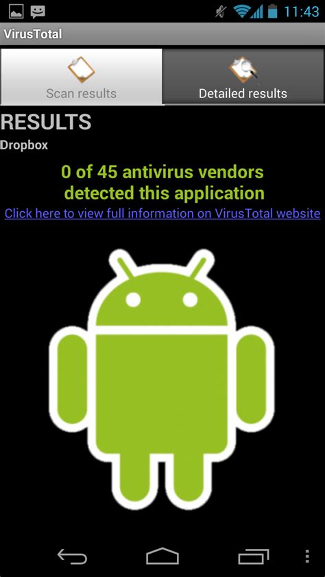 VirusTotal para Android - Download