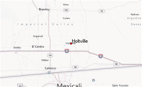 Holtville Weather Forecast