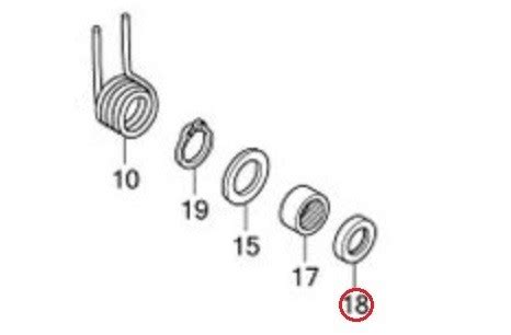 Genuine Honda Spare Part 91203 KSP 911 OIL SEAL 14X22X5 CRF250LD TH