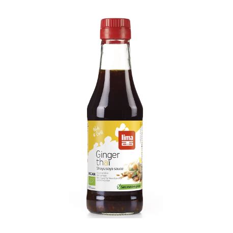 Sauce Soja Shoyu Ginger Thai Ml Bio