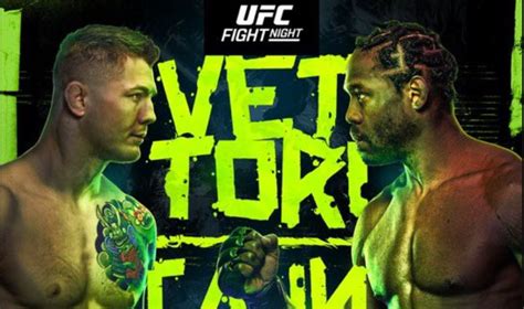 Ufc Vegas Vettori Vs Cannonier Live Results And Highlights