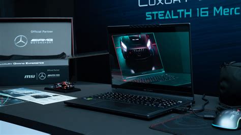 Msi Launches Limited Edition Laptop Stealth Mercedes Amg Motorsport