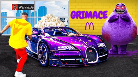 Ich KLAUE Alle GRIMACE MC DONALDS AUTOS In GTA 5 RP YouTube