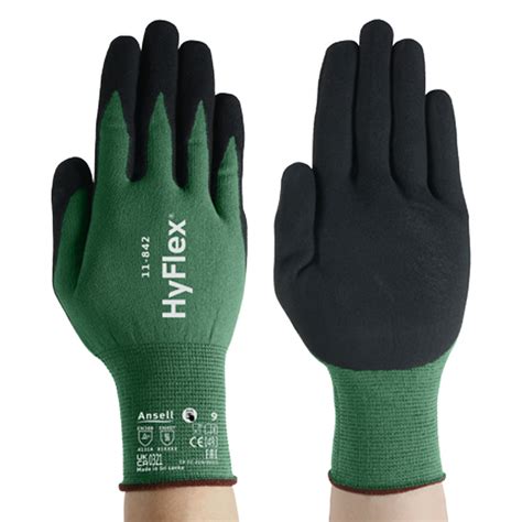 Ansell HyFlex 11 842 Sustainable Anti Static Safety Gloves