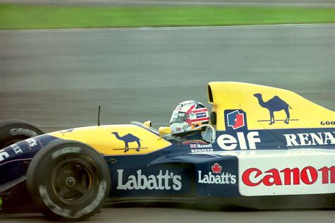 Nigel Mansell Williams Fw14b During Practice For The 199 Flickr