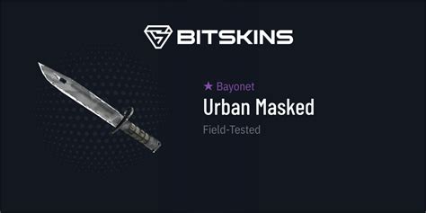 Bayonet Urban Masked Field Tested CS2 Skins Find And Trade Your