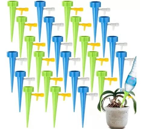 Kit 24 Pcs Gotejador Irrigador Acoplável Garrafa Pet Planta MercadoLivre