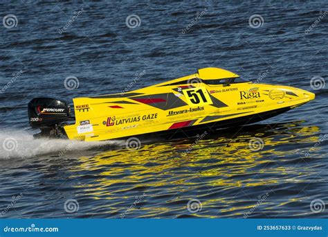 Powerboats Racing At Uim F World Championship Editorial Stock Photo