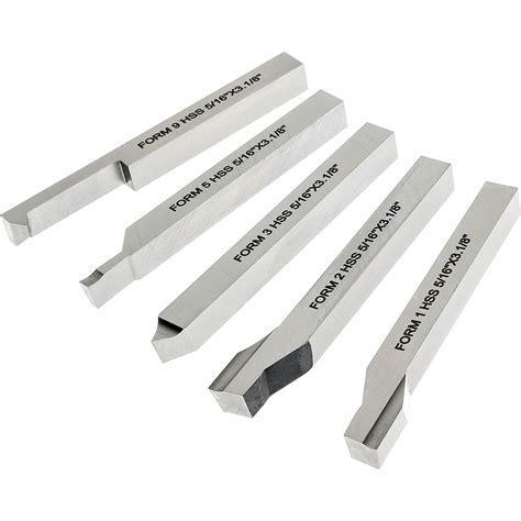 516 Hss Lathe Tool Bit Set 5 Pc At