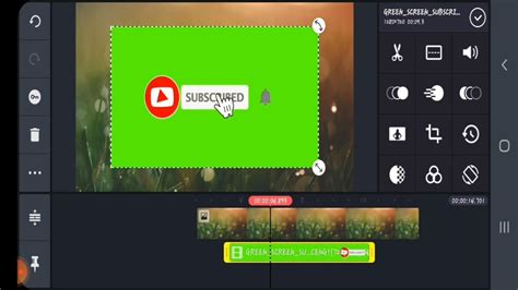 Tutorial Kinemaster Cara Menghilangkan Greenscreen Youtube