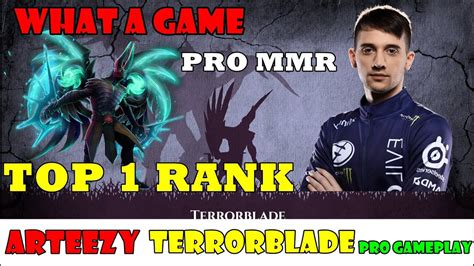 EG ARTEEZY TERRORBLADE TOP 1 RANK Pro Gameplay Dota 2 YouTube