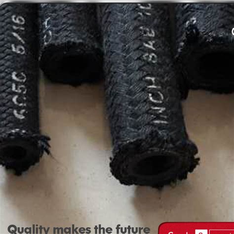 Sae R Wire Braid Textile Covered Fuel Resistant Hose China