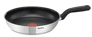 Tefal Comfort Max Stainless Steel Non Stick Frying Pan 20 Cm Silver