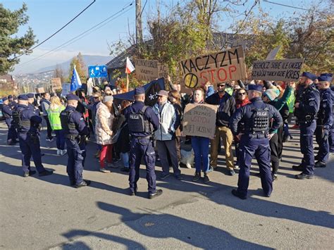 Galeria Wizyta Jarosława Kaczyńskiego w Bielsku Białej Na miejscu