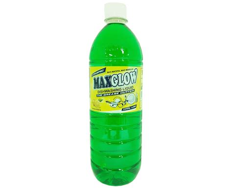 Max Glow Dishwashing Liquid Lemon Scents 1L