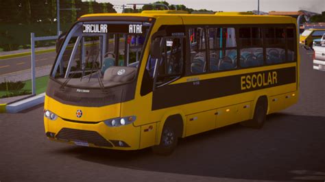 Marcopolo S Nior Micro Vw Eod Euro Iii Escolar Fase Para O