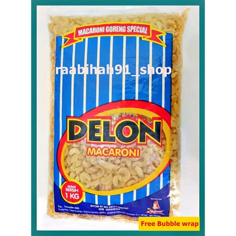 Makaroni Delon Biru Bantet Mentah Kg Shopee Indonesia