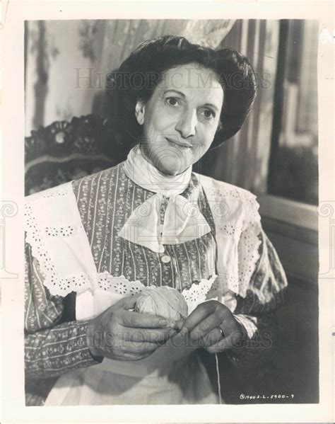 1957 Actress Beulah Bondi Press Photo Historic Images