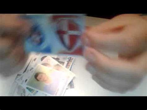 Apertura Bustine Calciatori Panini Youtube