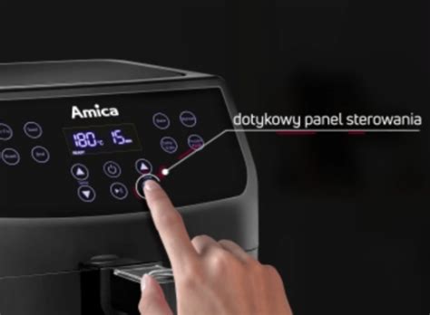 Amica Afm Czarny Air Fryer Frytkownica Bezt Uszczowa Niskie Ceny