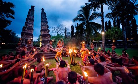 One Of The Best Kecak And Fire Dance Performances In Bali Tanah Gajah Ubud