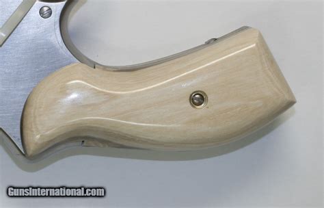 Smith Wesson N Frame Siberian Mammoth Ivory Grips Round Butt For Sale