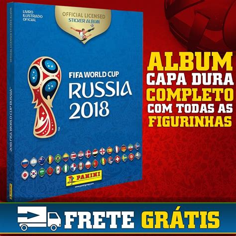 Lbum Completo Copa Do Mundo R Ssia Figurinhas Panini R