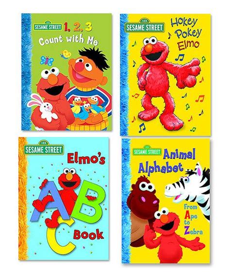 Sesame Street ABC Sesame Street Board Book Set | Sesame street, Book ...