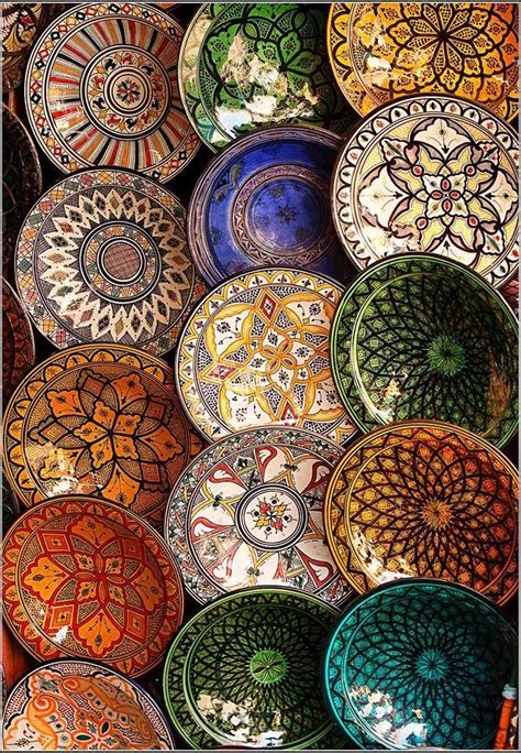 Cerámica marroquí Pottery Moroccan decor Moroccan style