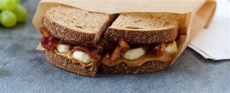 Recipes Peanut Butter Bacon And Banana Sandwich Applegate