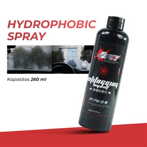 Jual Coating Hydrophobic Spray Cairan Anti Fog Efek Daun Talas Kaca