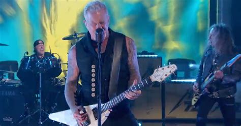 Watch Metallica Blast Through Lux Æterna On Jimmy Kimmel Live