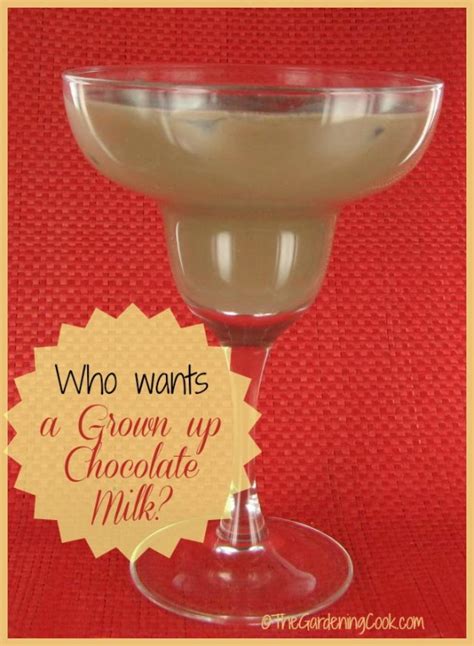 Adult Chocolate Milk Kahlua Vodka And Chocolate Milk