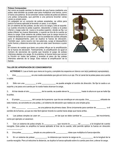 Grado 7º Guía 4 Tecnología maquinas simples pdf Descarga Gratuita