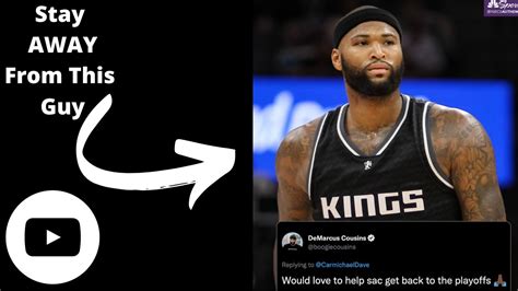 The Kings Should Not Sign Demarcus Cousins Youtube