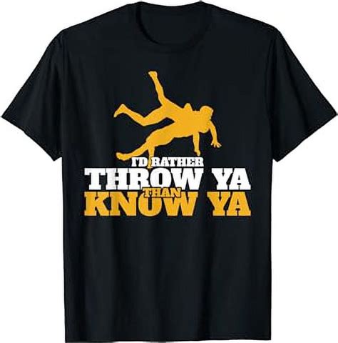 Know Wrestling Wrestler T Shirt Walmart